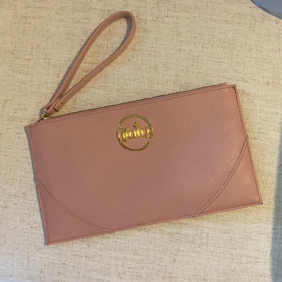 Juicy Couture Pink Wristlet - Picture 1 of 8
